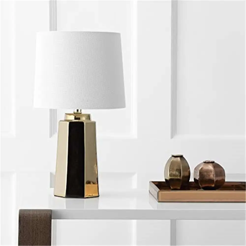 Home Office Room - Lampada da Tavolo LED Placcata in