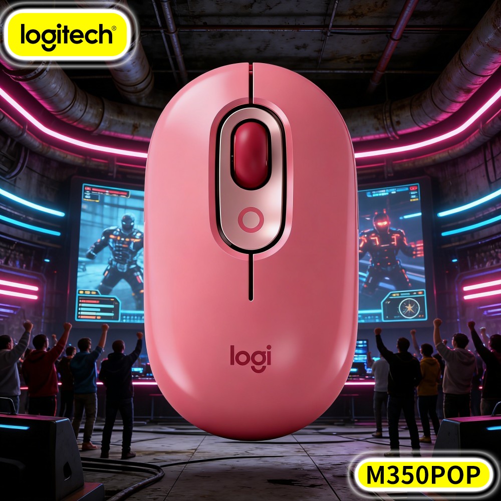 Home Office For Mac - Mouse wireless Logitech M350 POP con