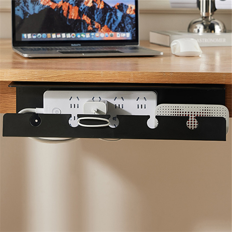 Power Strip Desk - Organizzatore Cavi Sotto Scrivania con Morsetto,