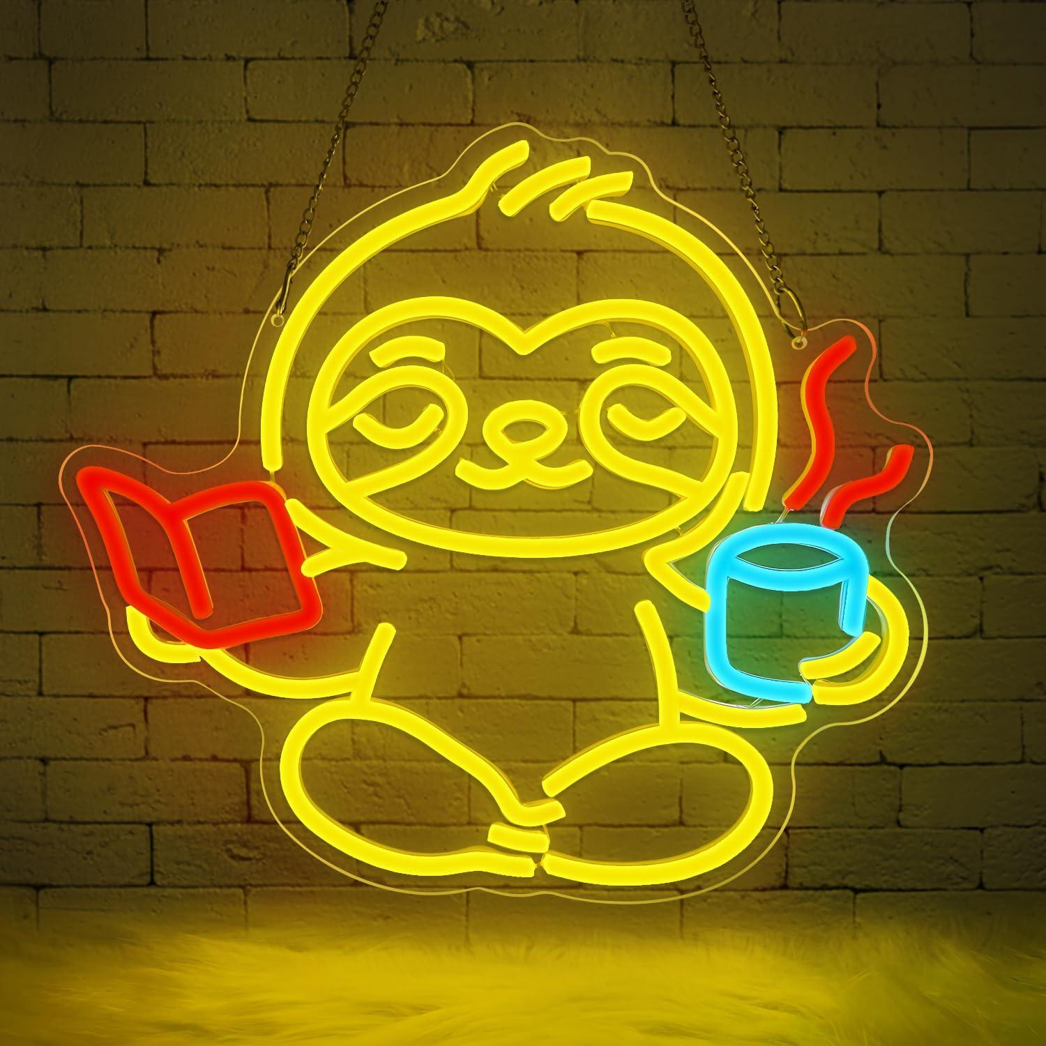 Home Office Room - Insegna al Neon a Forma di