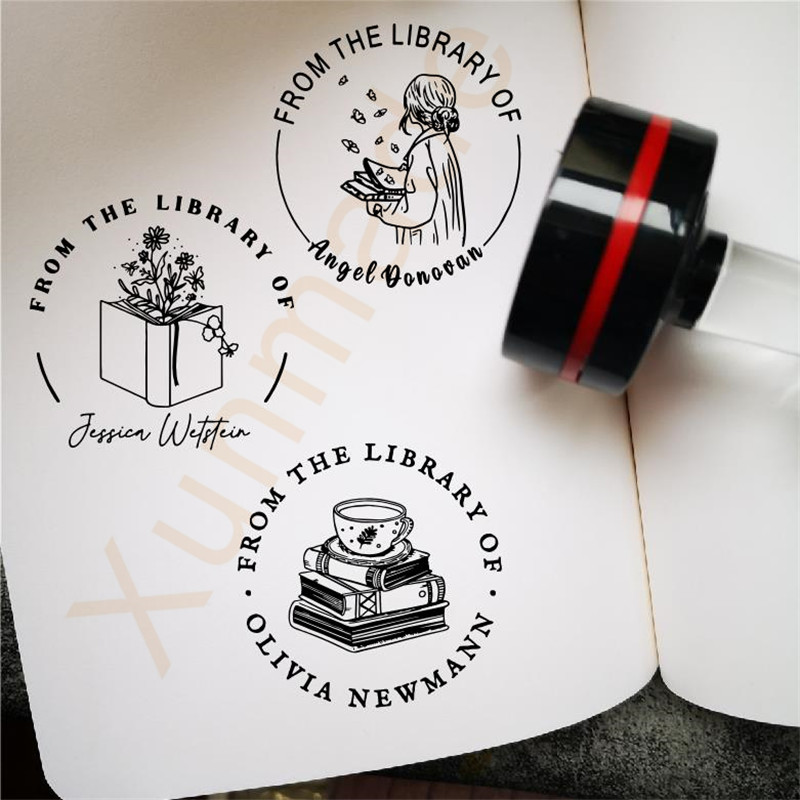Home Office Library - Dalla biblioteca del timbro ex libris
