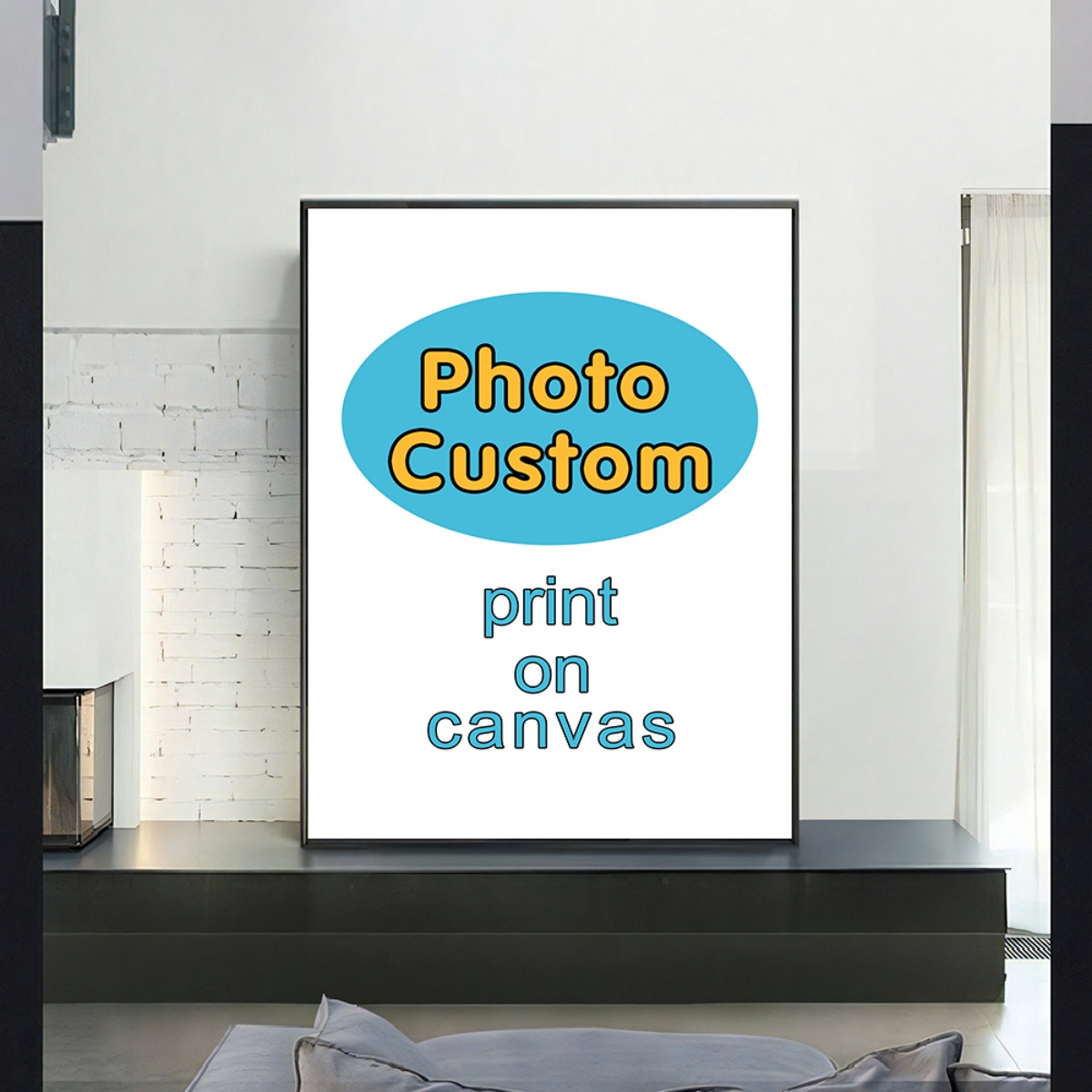 Home Office Photos - Foto Stampe su tela personalizzate Poster