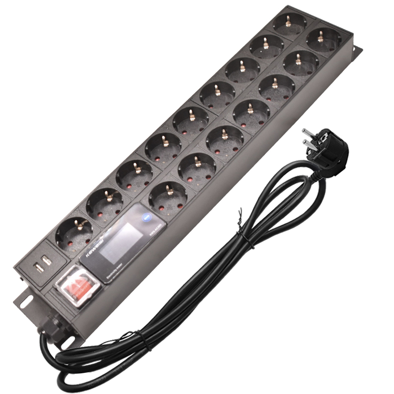 Power Strip Desk - Ciabatta 2U PDU 19 pollici montaggio
