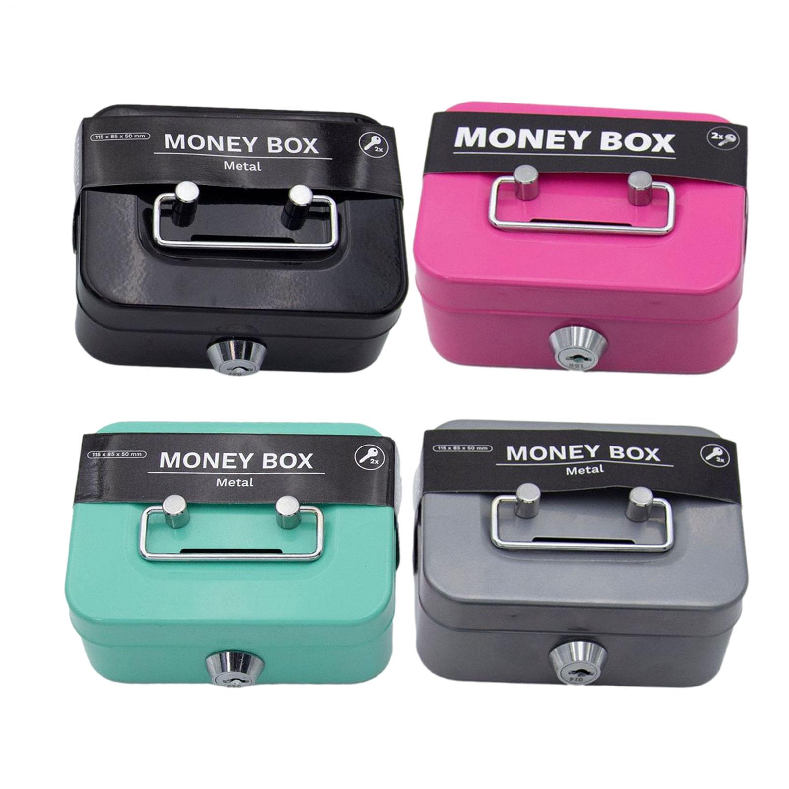 Home Office Passport - Mini cassetta di sicurezza in metallo