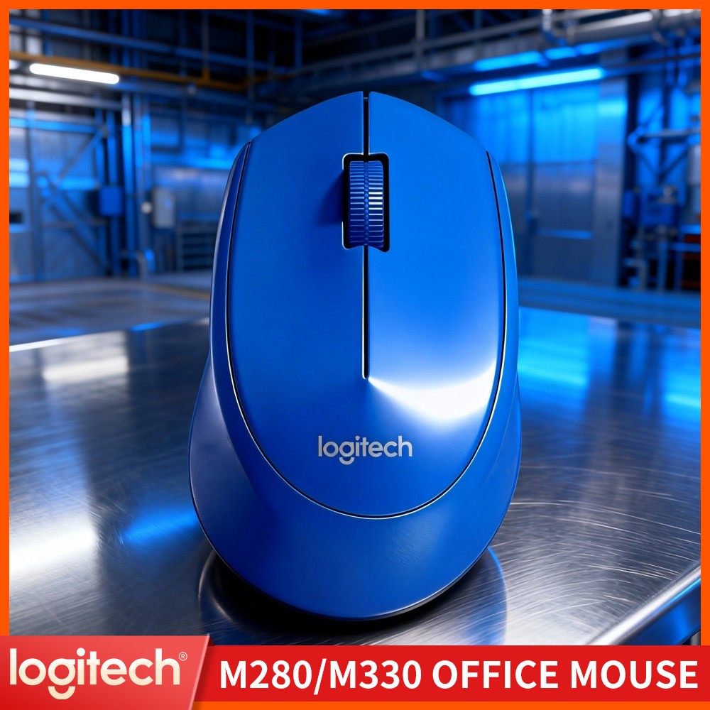 Home Office For Mac - Mouse wireless ergonomico Logitech M280 Plug