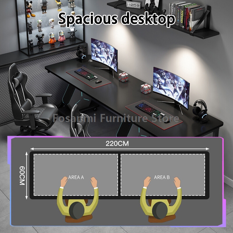 Scrivania da Gaming per Due Pe - Home Office With Two Desks recensione e prezzo