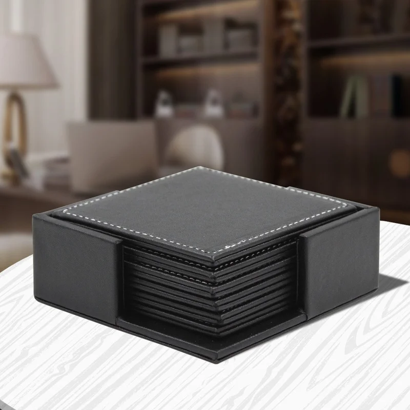 6 pezzi/set sottobicchieri in  - Desk Mat Leather recensione e prezzo
