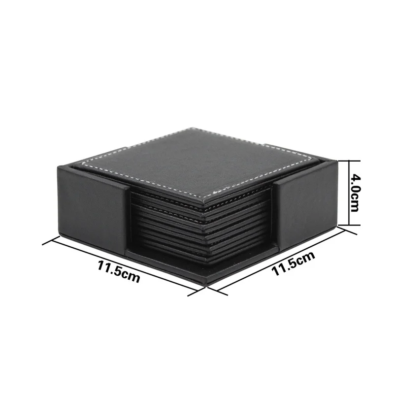 6 pezzi/set sottobicchieri in  - Desk Mat Leather recensione e prezzo