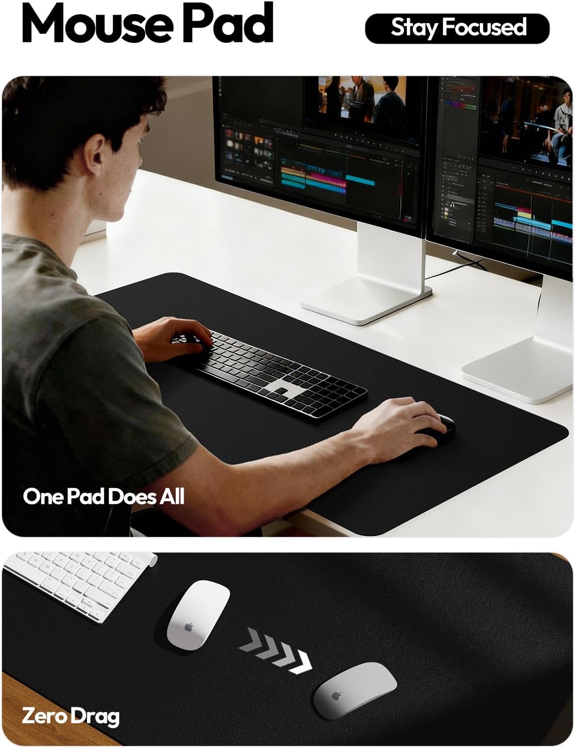 Grande Tappetino da Scrivania  - Desk Mat Leather recensione e prezzo