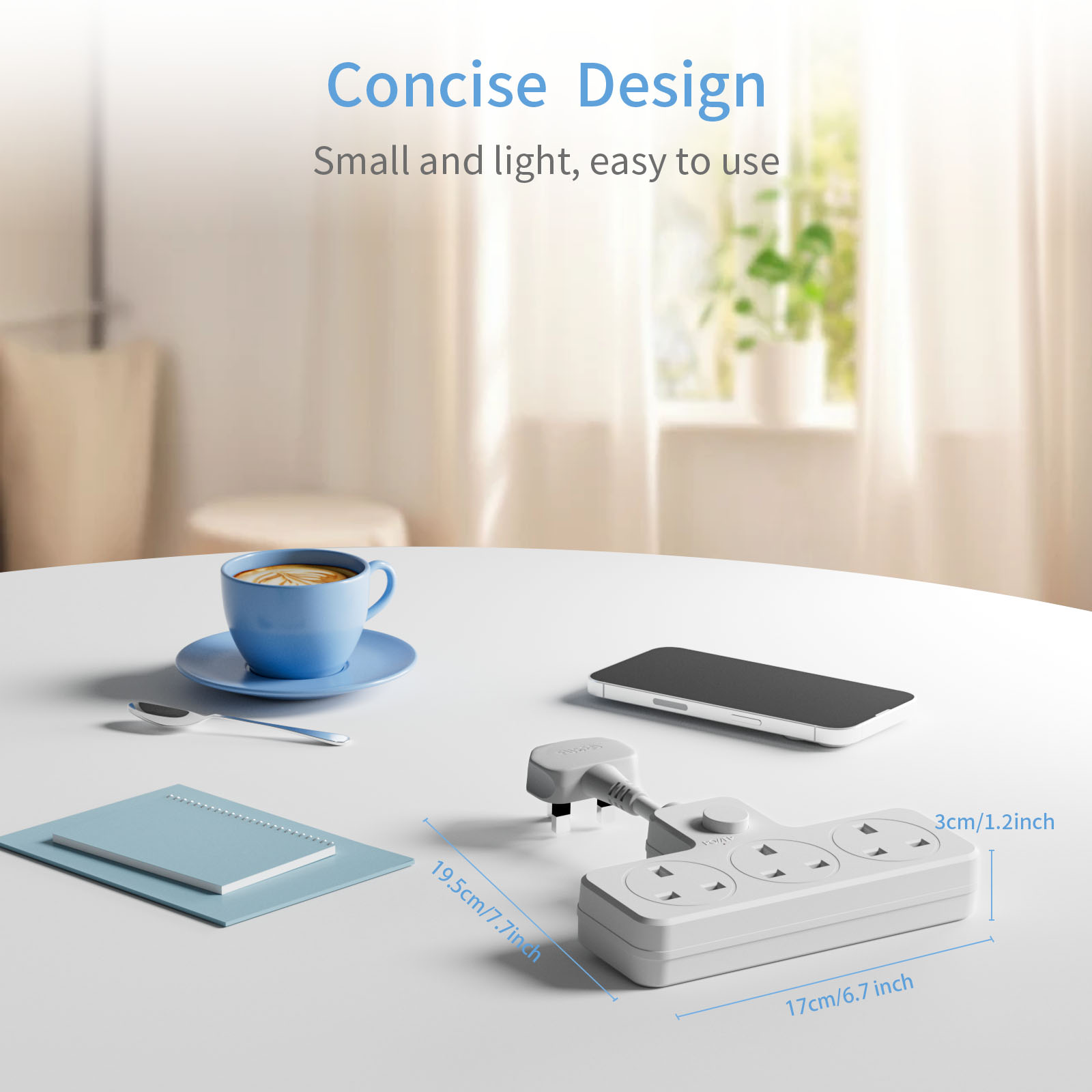 Presa di corrente UK Presa a m - Power Strip Desk recensione e prezzo