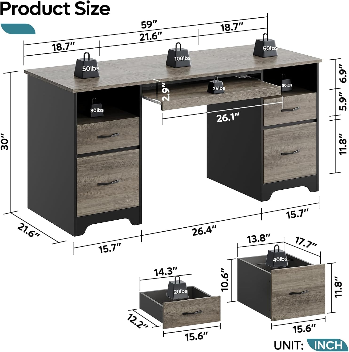 Scrivania Direzionale con Quat - Home Office With Two Desks recensione e prezzo