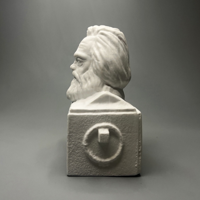 Busto in gesso di Karl Marx, s - Home Office Library recensione e prezzo
