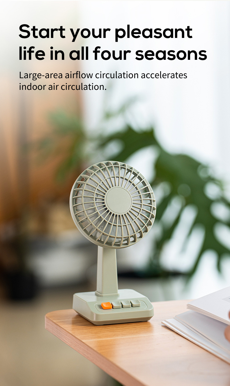 Ventilatore da Tavolo Retrò 20 - Usb Desk Fan recensione e prezzo