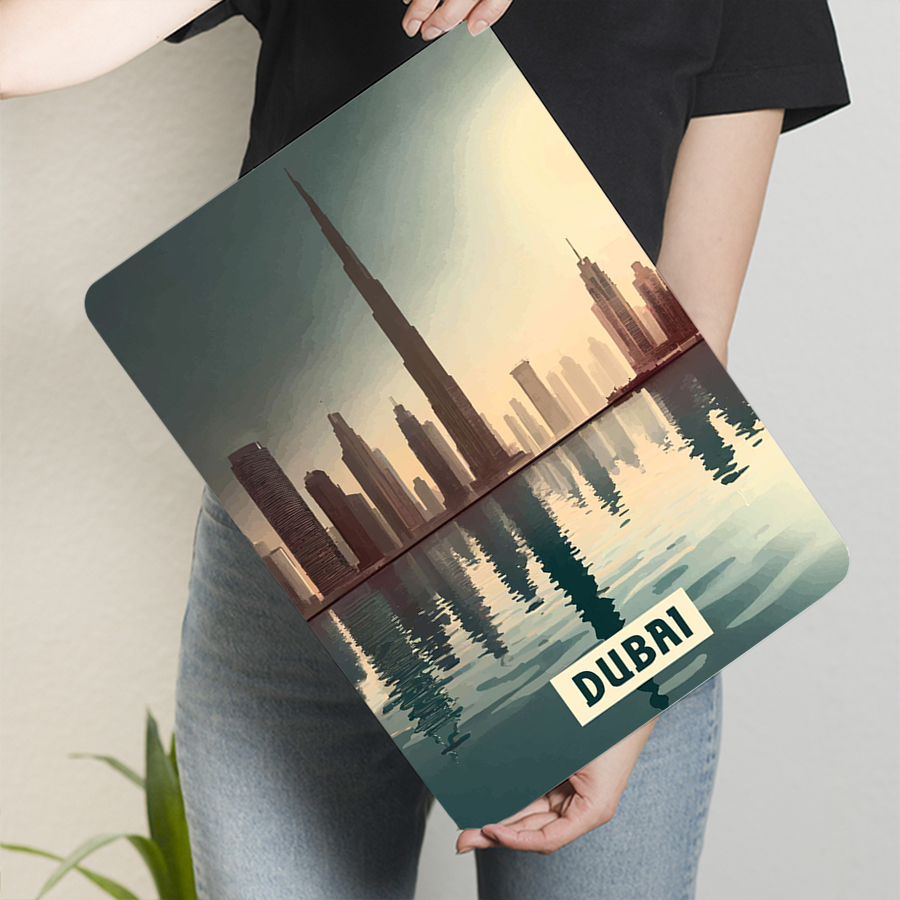 Dubai Skyline al tramonto Arte - Home Office Dubai recensione e prezzo