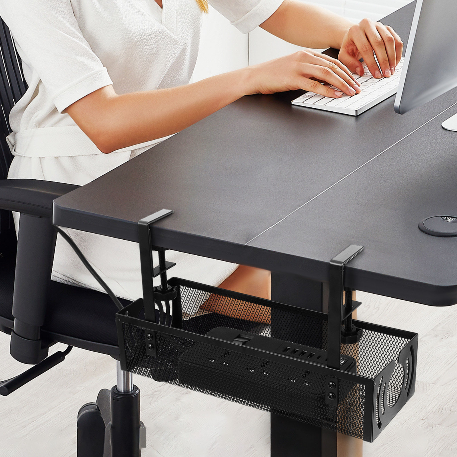 1 Set Organizzatore di Cavi pe - Power Strip Desk recensione e prezzo