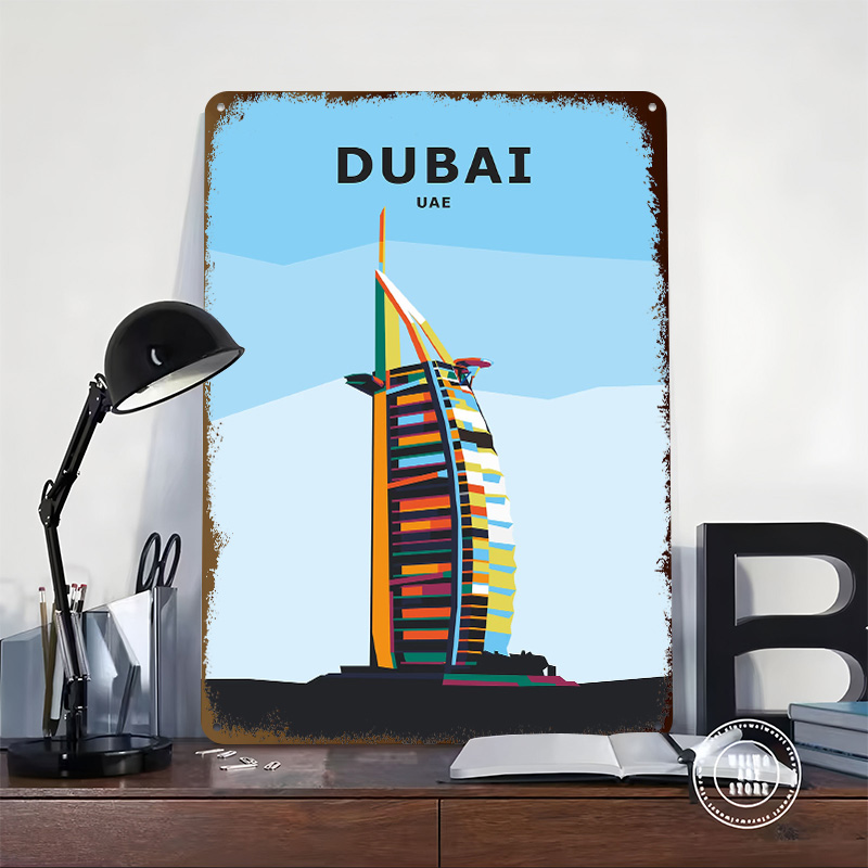 Poster in Latta 'Viaggio a Dub - Home Office Dubai recensione e prezzo