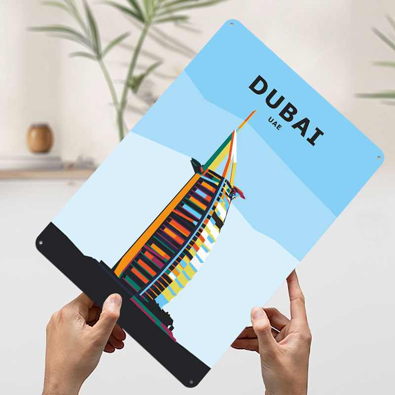 Poster in Latta 'Viaggio a Dub - Home Office Dubai recensione e prezzo