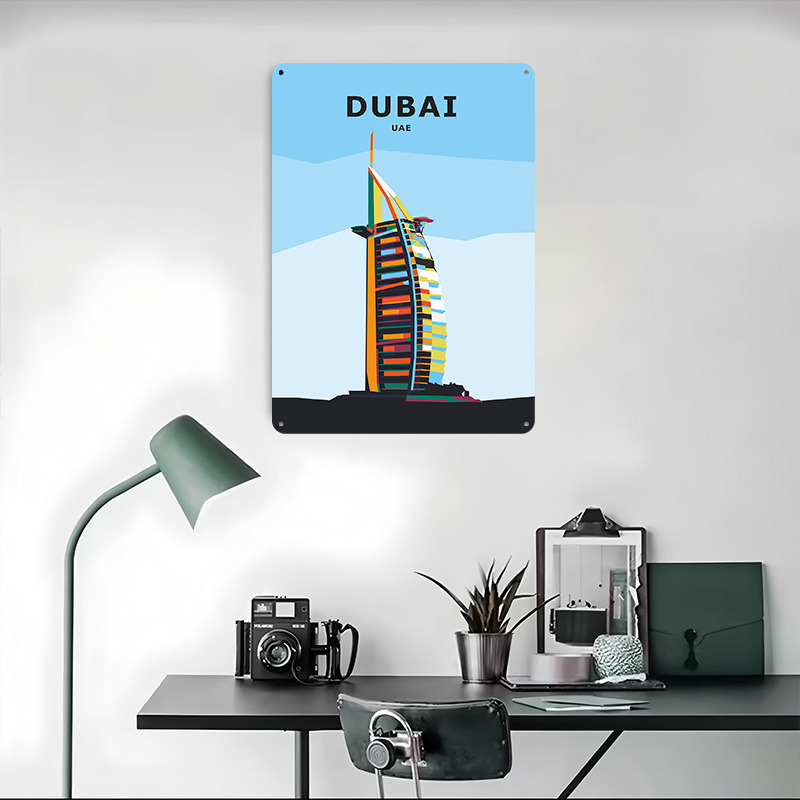Poster in Latta 'Viaggio a Dub - Home Office Dubai recensione e prezzo