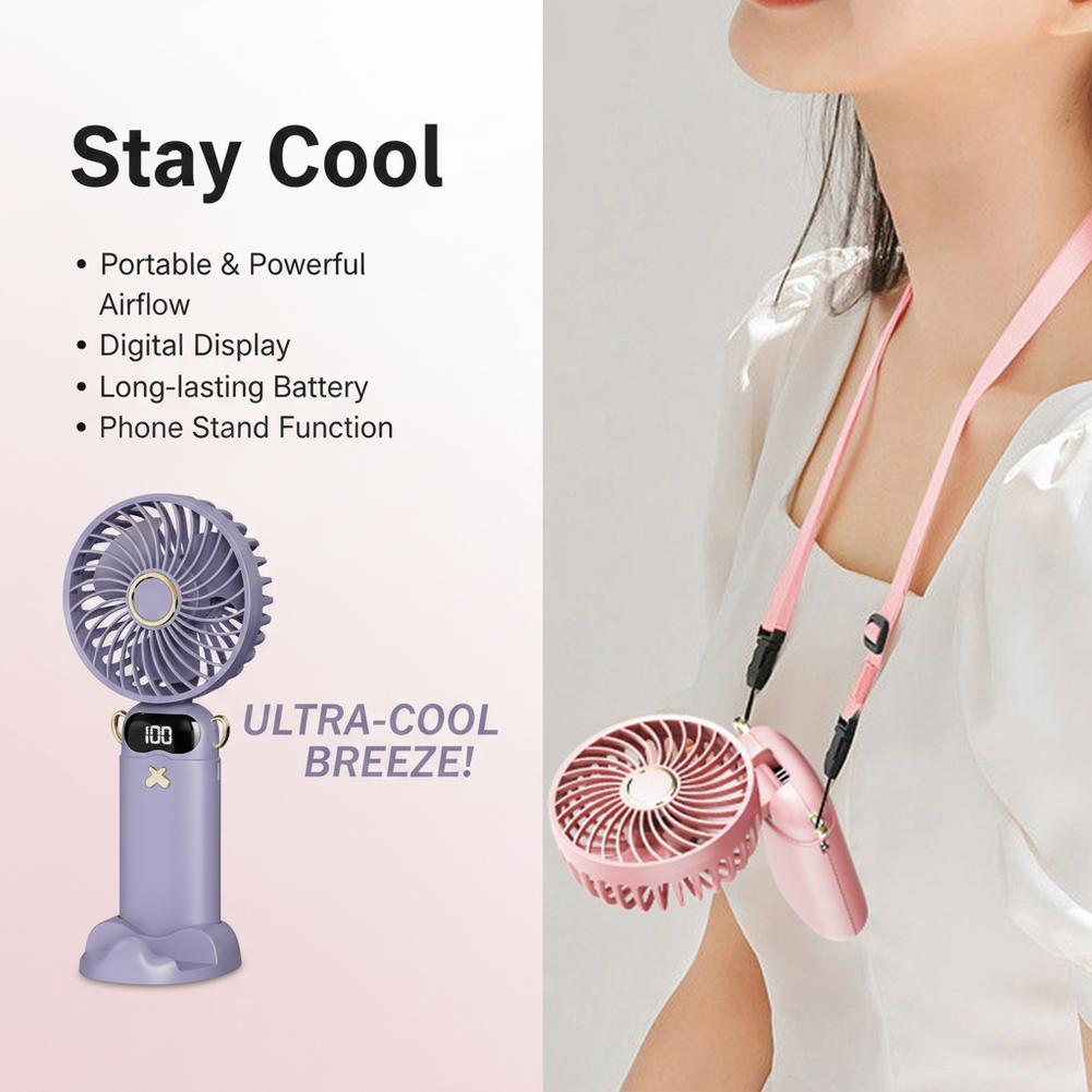 Mini Ventilatore Portatile con - Usb Desk Fan recensione e prezzo