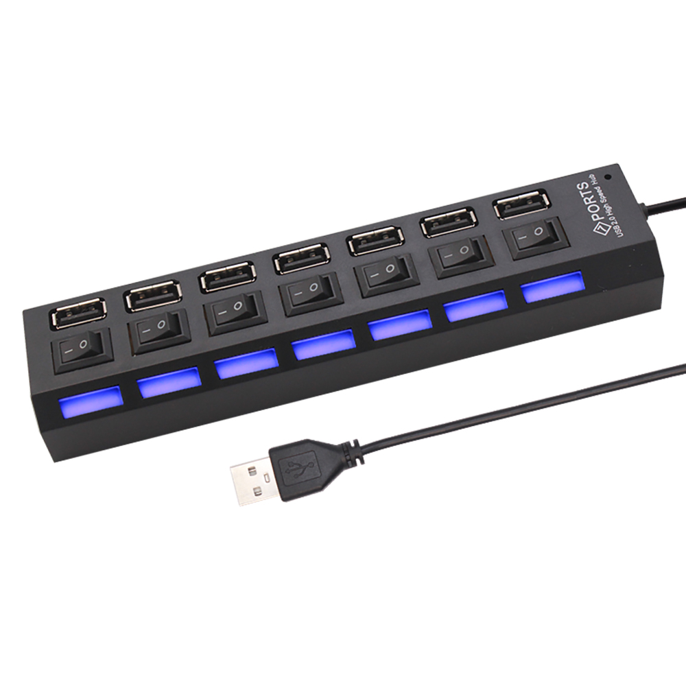 Splitter hub USB 2.0 a 7 porte - Home Office Programmer recensione e prezzo