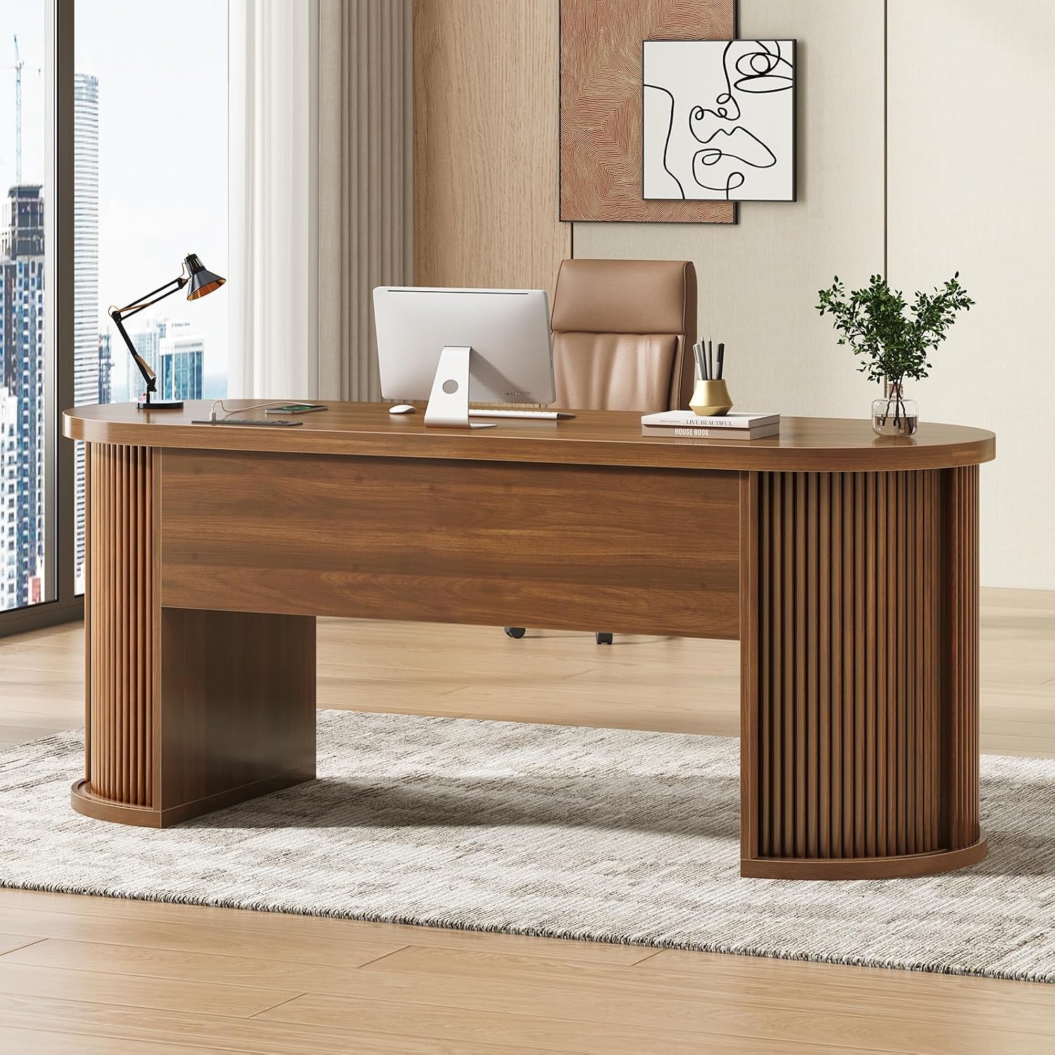 Scrivania da ufficio con 2 cas - Power Strip Desk recensione e prezzo