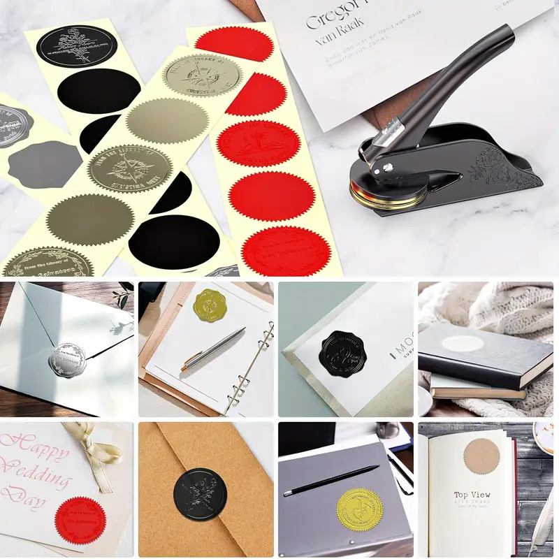 Timbro a secco personalizzato  - Home Office Library recensione e prezzo